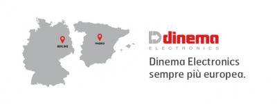 Dinema Electronics presence in Europe.